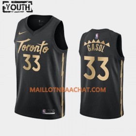 Maillot NBA Toronto Raptors Marc Gasol 33 Nike 2019-20 City Edition Swingman - Enfant